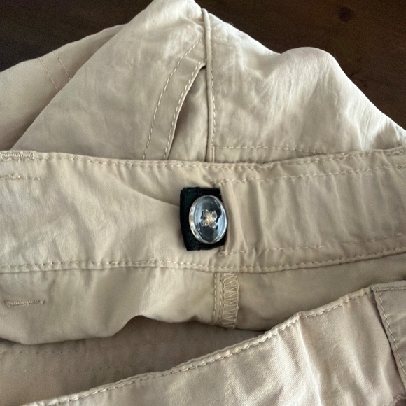 Patagonia Boys Trail Shorts Khaki Size XL 14-16 Nylon Adjustable Waist - Picture 6 of 9